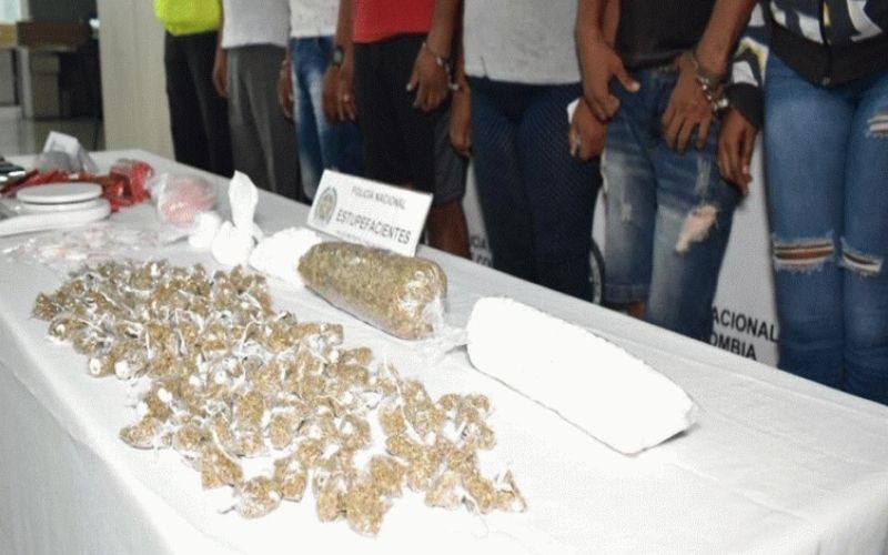 7 capturas por microtráfico en cartagena